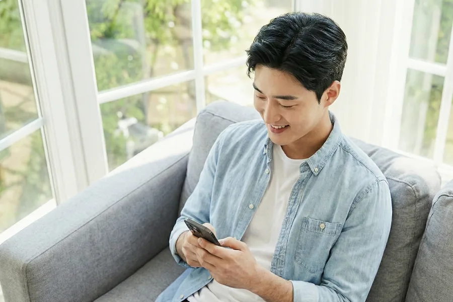다음머니 앱카드현금화 설정 살피기 단계 안내 사진